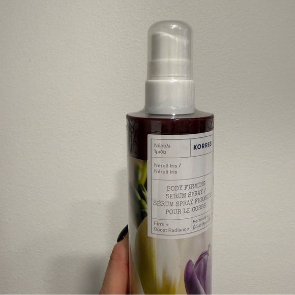 Korres Body Firming Serum Spray Neroli Iris 8.45 Fl Oz 250 mL - Picture 2 of 5